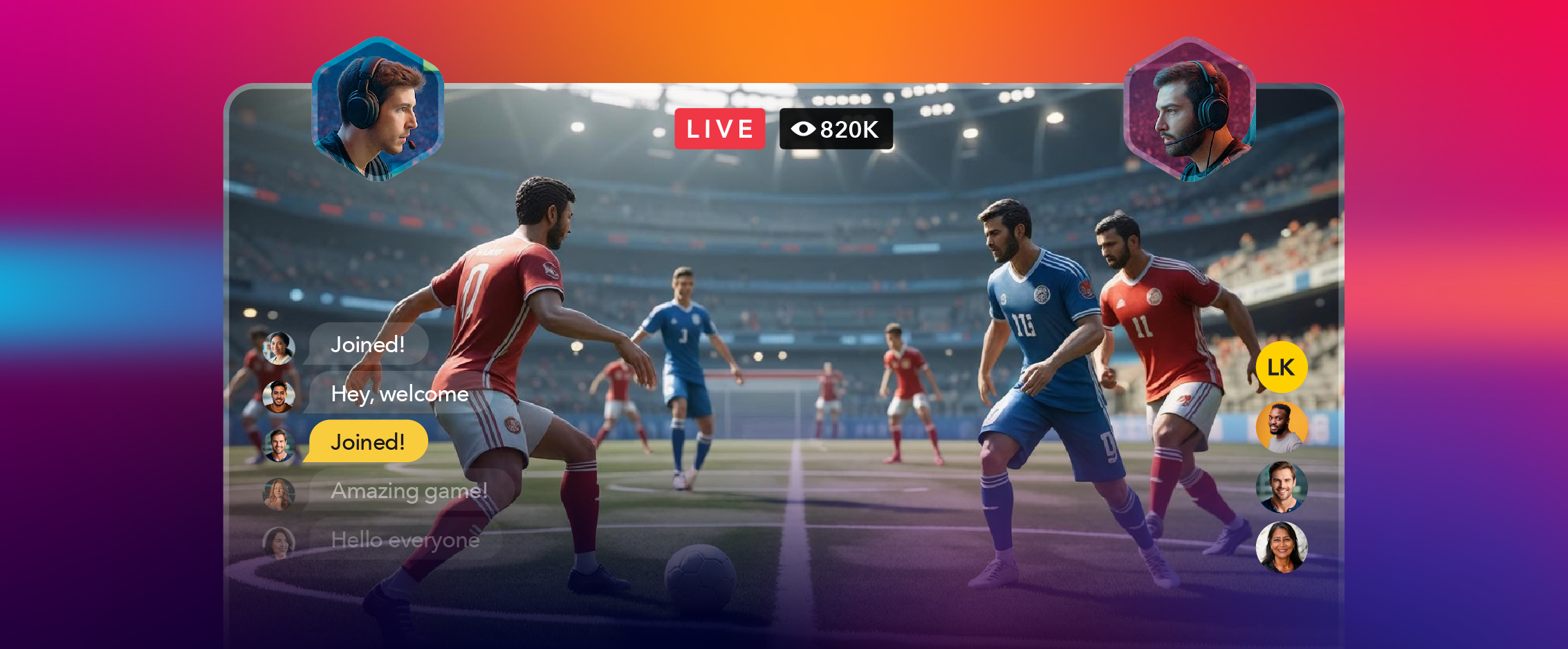 esports soccer game