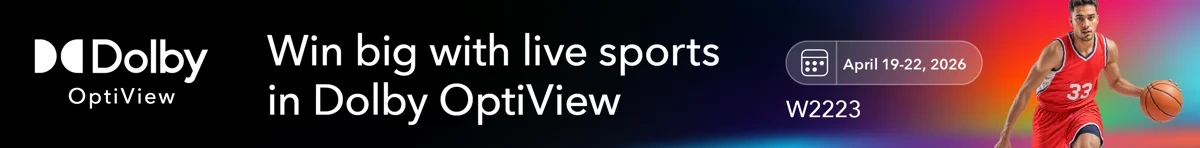 DolbyOptiView NAB 2026 Booth