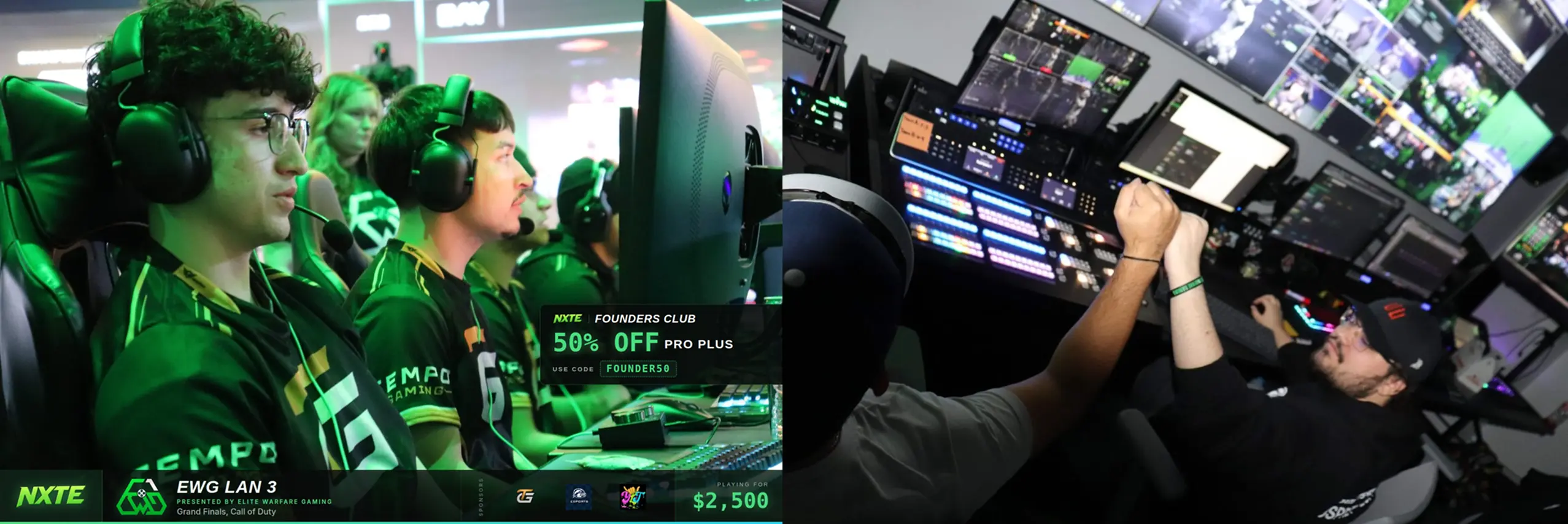 EWG esports with Dolby OptiView tech